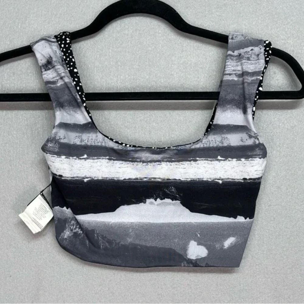 Womens Tie-Dye Reversible Printed Sports Bra XS - Picture 3 of 10